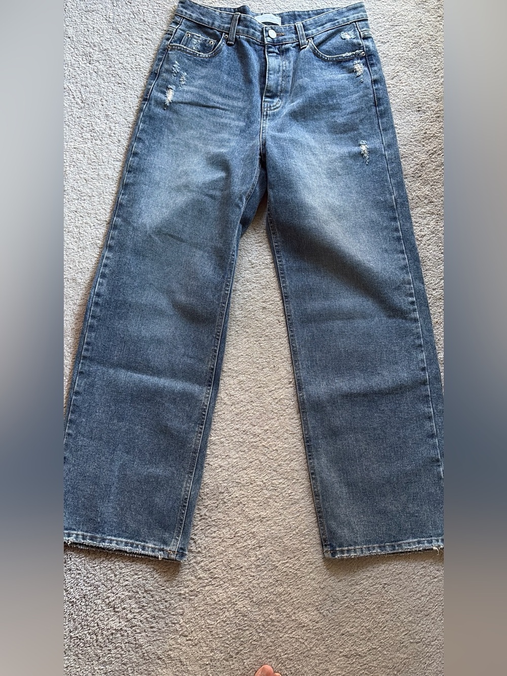 Oak + Fort Wide Leg Jeans - Picture 3 of 6